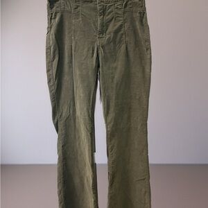 We The Free Olive Corduroy Woman’s Pants